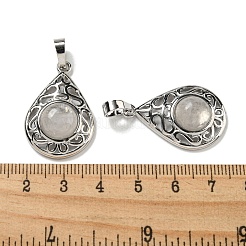 Natural Quartz Crystal Rock Crystal Pendants&nbsp;G-Q158-05P-14