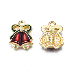 Rack Plating Alloy Enamel Pendants&nbsp;ENAM-T011-157