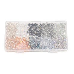 200Pcs 10 Colors Glass Pendant&nbsp;PALLOY-PH01678