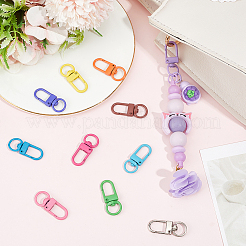 45Pcs 15 Styles Alloy Swivel Clasps&nbsp;FIND-SC0022-28
