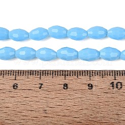 Opaque Solid Color Glass Beads Strands&nbsp;GLAA-N071-01A-C07