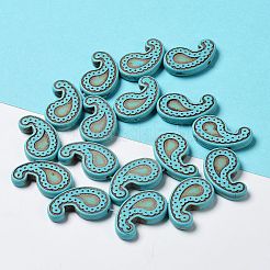 Synthetic Turquoise Dyed Beads Strands&nbsp;G-A218-01B