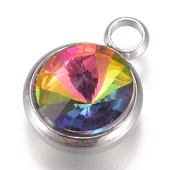 Glass Charms&nbsp;GLAA-G019-P01