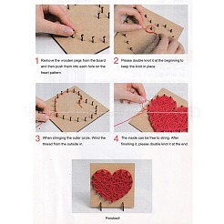 Christmas Themed DIY Nail String Art Kit for Adults&nbsp;DIY-P014-C02