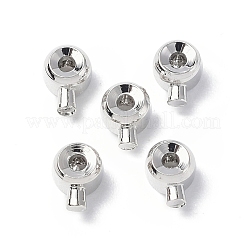 Brass Crimp Beads&nbsp;KK-P223-35P