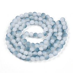 Crackle Glass Beads&nbsp;X1-GLAA-N009-8mm-06