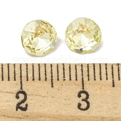 Glass Rhinestone Cabochons&nbsp;RGLA-L029-13B-213
