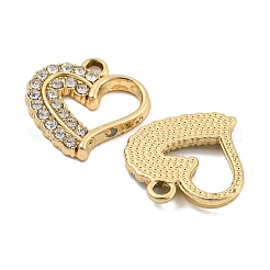 UV Plating Alloy Rhinestone Pendants&nbsp;ALRI-C009-06B-G