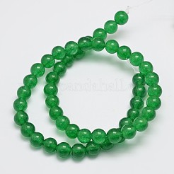 Natural & Dyed Malaysia Jade Bead Strands&nbsp;X-G-A146-8mm-A06