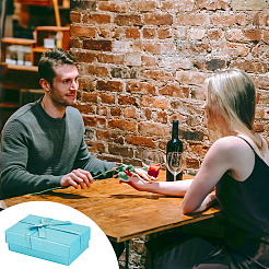 12Pcs Paper Storage Gift Boxes&nbsp;CON-TA0001-08A