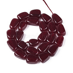 Natural White Jade Beads Strands&nbsp;G-N354-02A-02