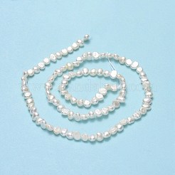 Natural Cultured Freshwater Pearl Beads Strands&nbsp;PEAR-A005-05A-01