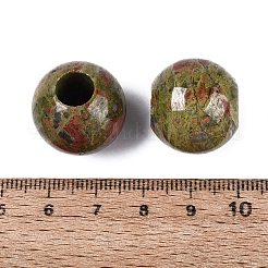 Natural Unakite Beads&nbsp;G-Q608-05E