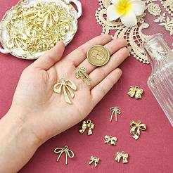 40Pcs 10 Styles Rack Plating Alloy Pendants&nbsp;FIND-CJ0003-93