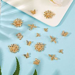 20Pcs 5 Style Brass Pendants&nbsp;KK-SZ0001-77