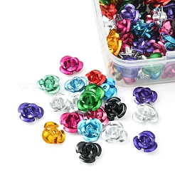 150Pcs Aluminum 3D Rose Flower&nbsp;FIND-FS0001-63