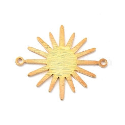Rack Plating Brass Connector Charms&nbsp;KK-E067-32G