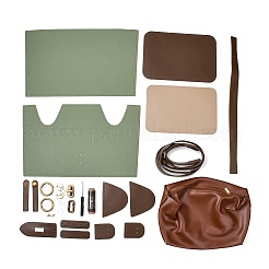 DIY PU Leather Crossbody Bucket Bag Making Kits&nbsp;FB-CBA9065-03