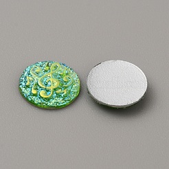 Resin Cabochons&nbsp;CRES-WH0001-49E