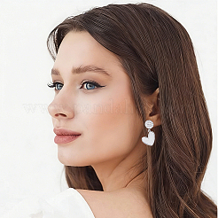 64Pcs 2 Colors 304 Stainless Steel Stud Earring Findings&nbsp;STAS-BBC0010-45