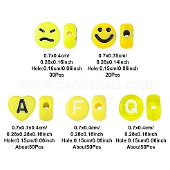 200Pcs Opaque Acrylic Beads&nbsp;MACR-FS0001-87