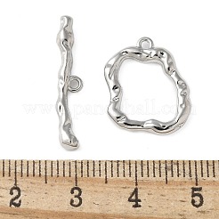 Brass Toggle Clasps&nbsp;KK-P290-14P