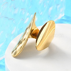 304 Stainless Steel Open Cuff Ring&nbsp;LS-RJEW-Q775-01G