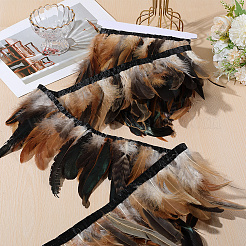 1 Bundle Fashion Feather Cloth Strand Costume Accessories&nbsp;DIY-GF0012-59D