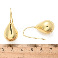 Teardrop Brass Dangle Earrings&nbsp;EJEW-B132-06G