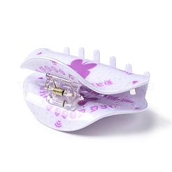 Butterfly Pattern PVC Claw Hair Clips&nbsp;LS-PHAR-M013-02A