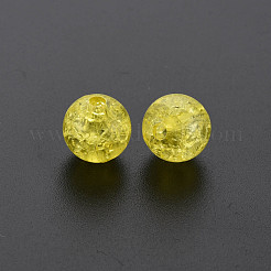 Transparent Crackle Acrylic Beads&nbsp;MACR-S373-66C-N16