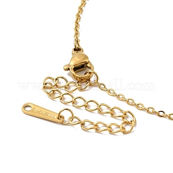 Pink Cubic Zirconia Pendant Necklace&nbsp;NJEW-H161-01A