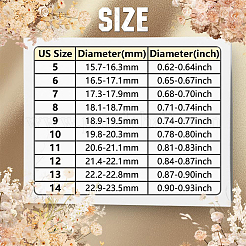 18Pcs 18 Styles 201 Stainless Steel Finger Rings&nbsp;RJEW-SC0001-37P
