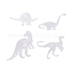Custom Dinosaur Shape Waterproof PVC Laser Adhesive Stickers&nbsp;DIY-WH0256-013