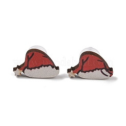 Christmas Theme Stud Earrings Set&nbsp;EJEW-U016-05P-04
