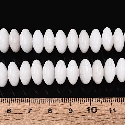 Natural White Jade Beads Strands&nbsp;G-T144-49A-01