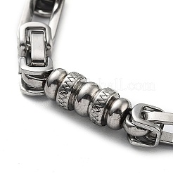 Non-Tarnish 201 Stainless Steel Link Chain Bracelet for Men Women&nbsp;BJEW-Z023-19P