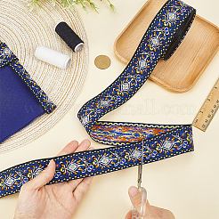 10Yards Vintage Jacquard Polyester Ribbon&nbsp;SRIB-PH0001-78A