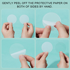 30Pcs Transparent Circle&nbsp;DIY-FG0003-41