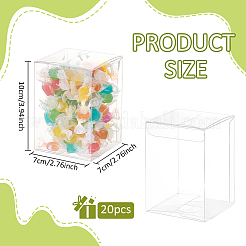 PVC Plastic Gift Storage Case&nbsp;CON-WH0088-60A