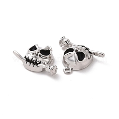 Rack Plating Alloy Enamel Pendants&nbsp;LS-FIND-I037-12P
