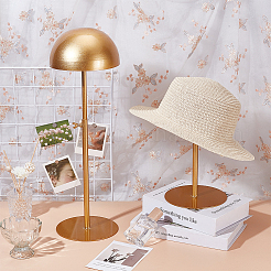 Adjustable Height Iron Hat Display Stands&nbsp;ODIS-WH0086-166B
