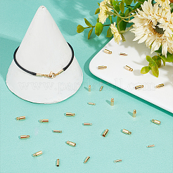 90Pcs 3 Size Brass Cord Ends&nbsp;KK-CN0002-58