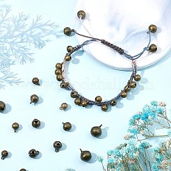 240Pcs 3 Style Brass Charms&nbsp;KK-CA0003-10
