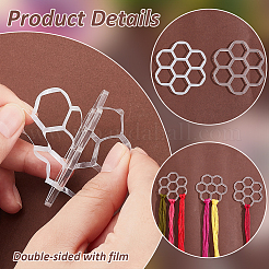 Acrylic Thread Winding Boards&nbsp;AJEW-PH0012-40A