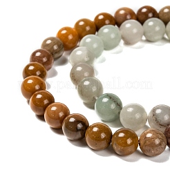 Natural Gemstone Beads Strands&nbsp;G-F591-03M-8mm