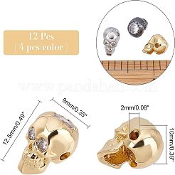 Brass Beads&nbsp;ZIRC-NB0001-27-NR