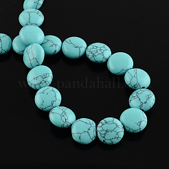 Synthetic Turquoise Bead Strands&nbsp;G-R189-22