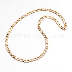 304 Stainless Steel Figaro Chains Necklaces&nbsp;NJEW-I060-09B