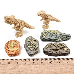 Resin Dinosaur Skeleton & Fossil Miniature Models&nbsp;RE-CBA17C4-13